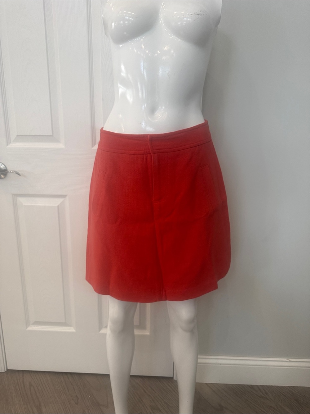 Pink Tartan Red/orange Skirt